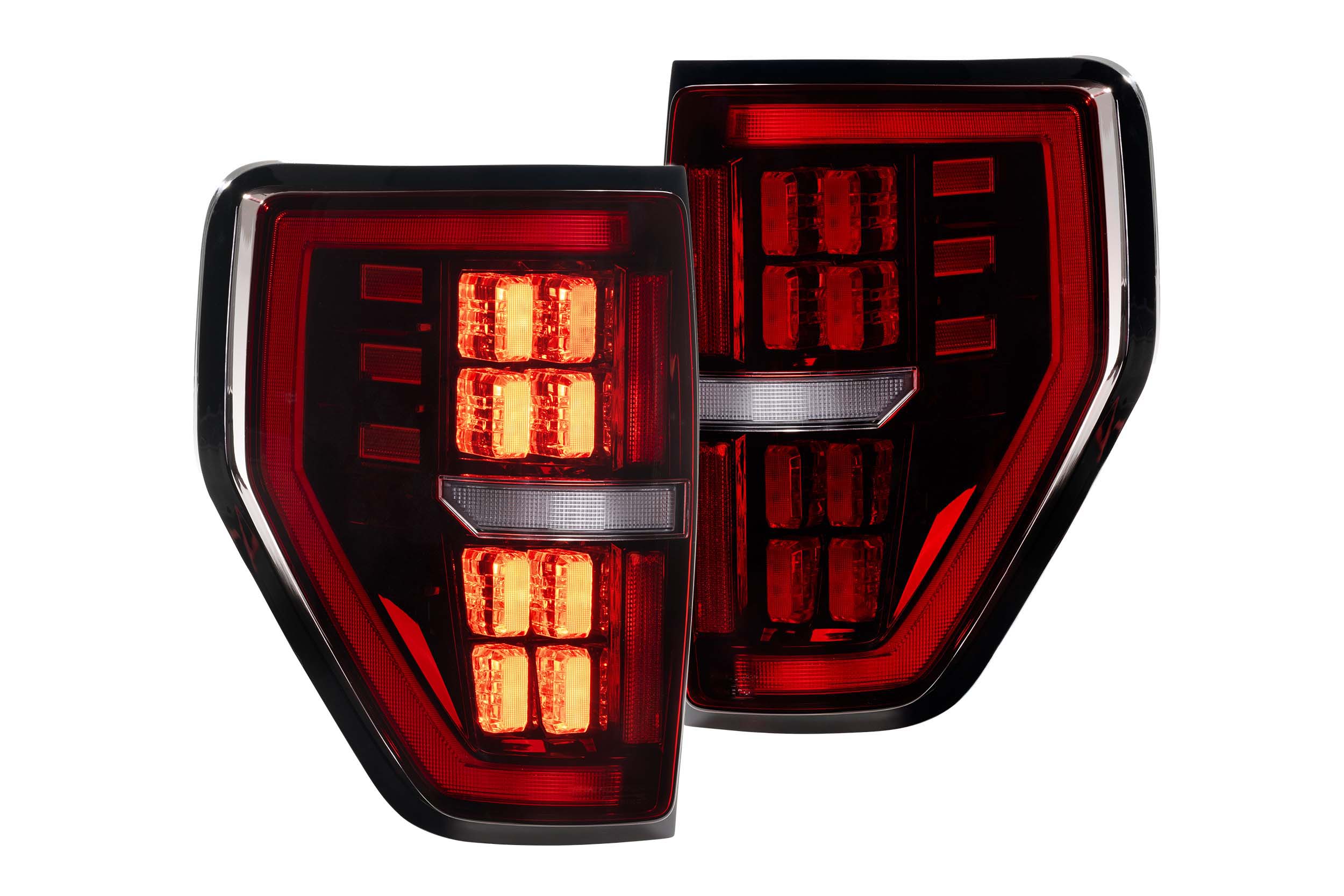 Ford F-150 (09-14) Morimoto XB Red LED Tails Lights | LF720